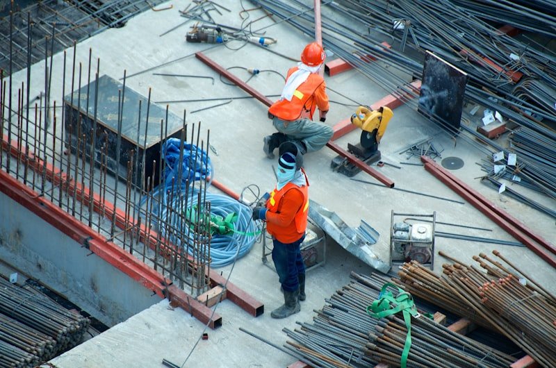 Civil Engineering Site Supervision and Steel Rebar Management in Pakistan